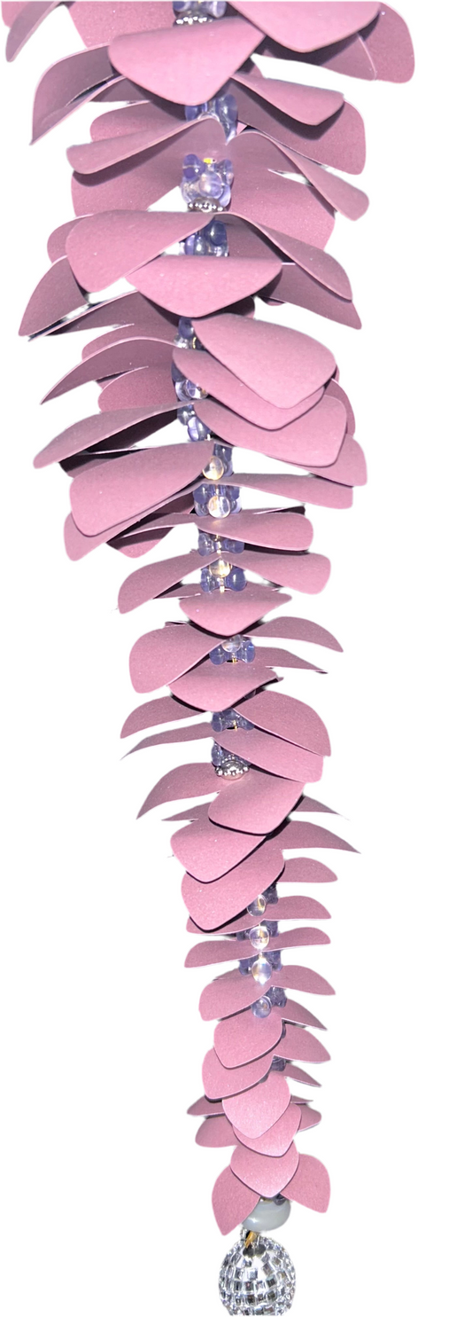 🌸 Custom Handmade Wisteria Strands – Beaded with Meaning, Blooming with Personality 🌸