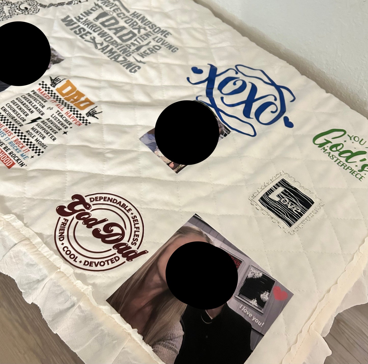 🧶 Created with Purpose Custom Keepsake Blankets and pillowcases