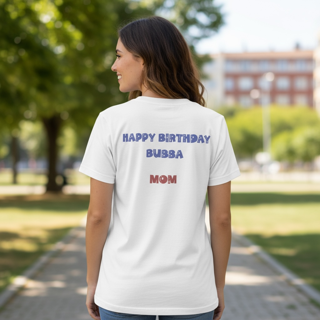 Custom Celebration T-shirts-for Birthdays, Weddings, & More