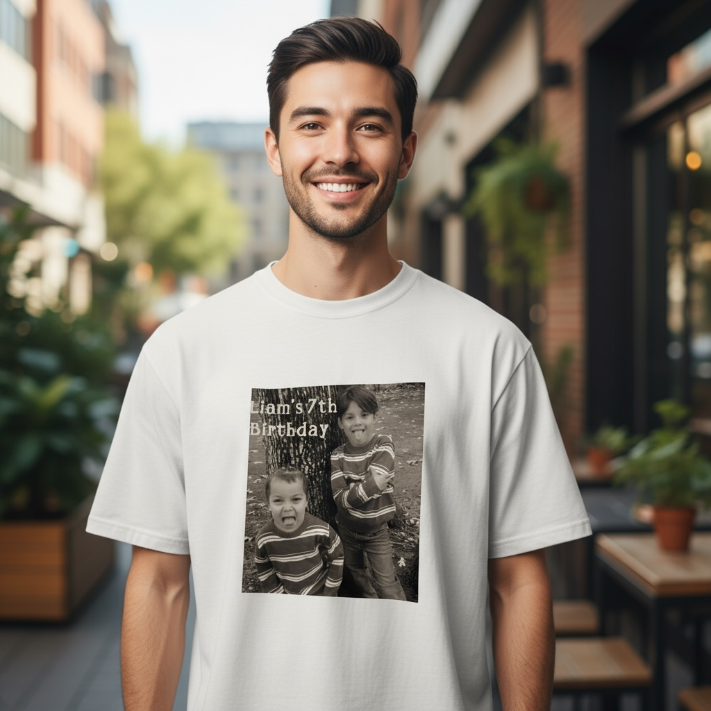 Custom Celebration T-shirts-for Birthdays, Weddings, & More