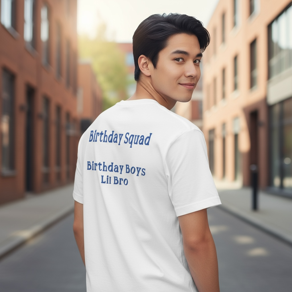 Custom Celebration T-shirts-for Birthdays, Weddings, & More